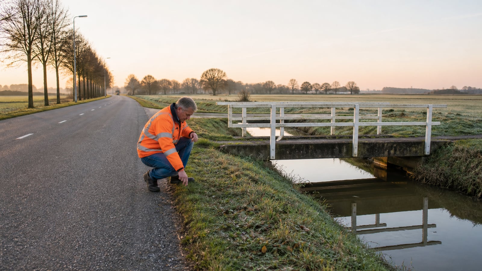 Wie beheert deze weg, berm of brug? Zoek het uit voor je meldt